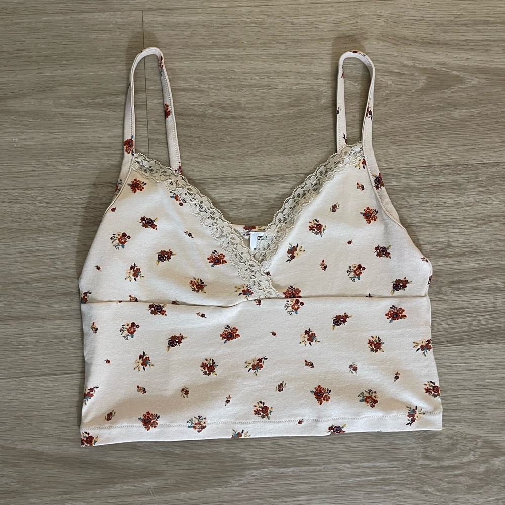 Cotton On Floral Crop Top